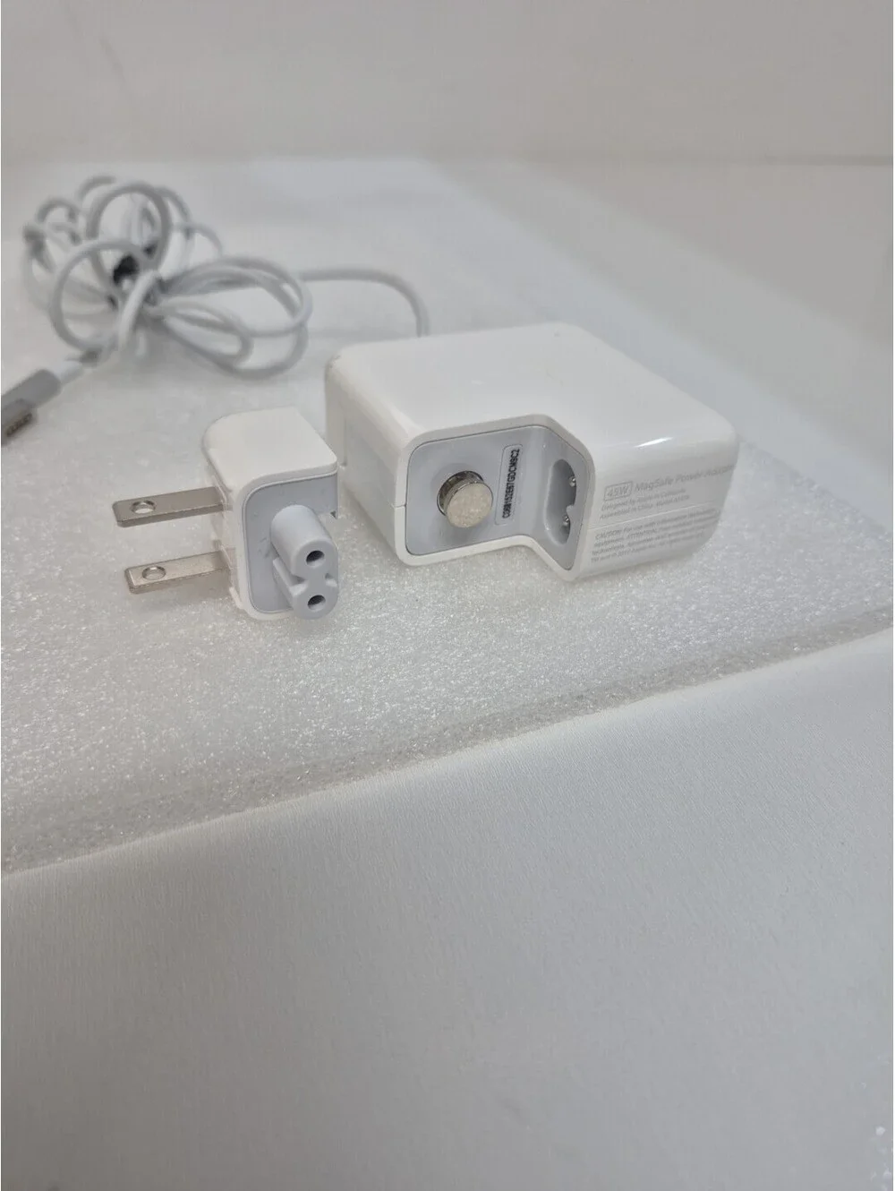 Genuine Original Apple 45W MS1 Magsafe Power Adapter Charger MacBook Air A1374